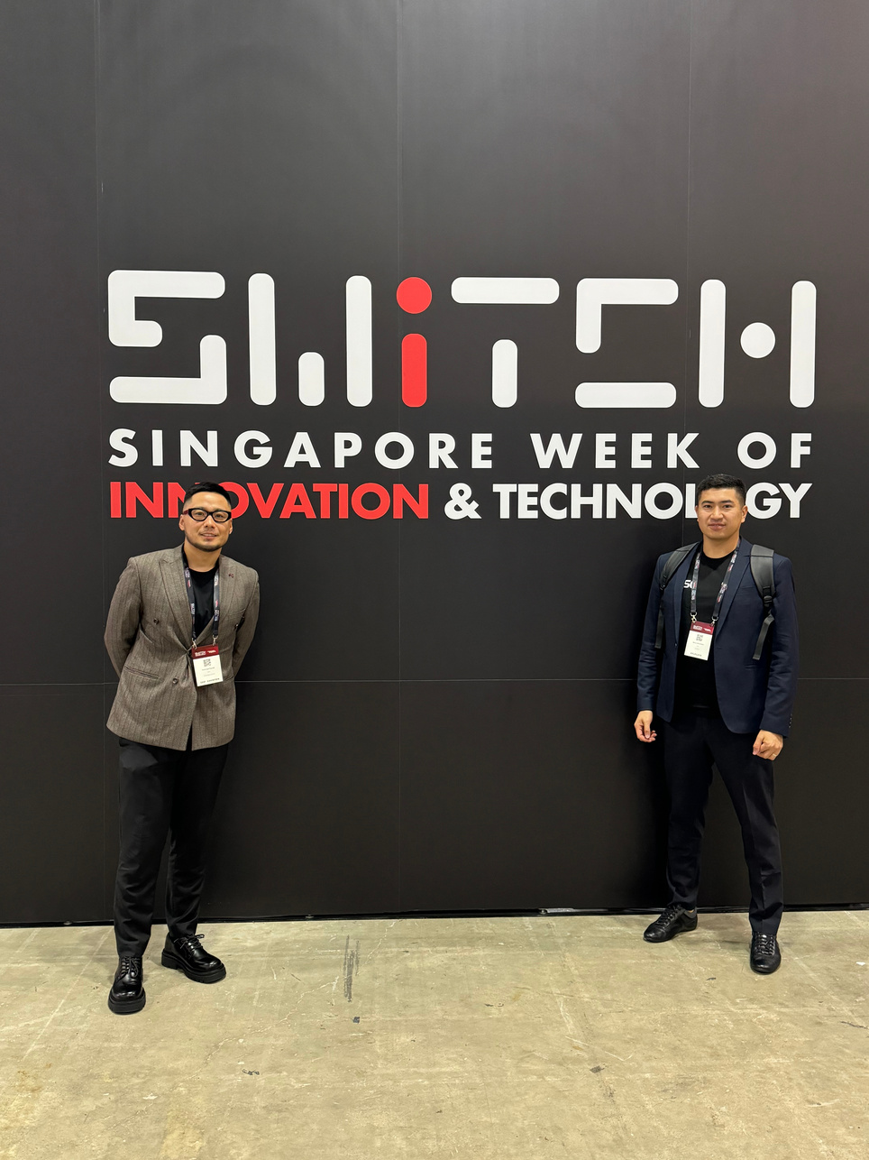 Honmono founders at SWITCH — Singapore Week of Innovation and Technology